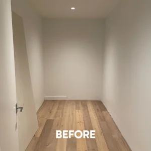 Closet before Closet before