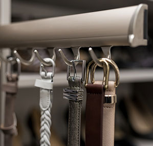 sliding belt rack